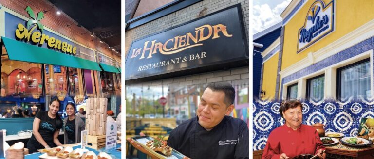 Merengue Restaurant de Roxbury, La Hacienda y Angela Café de East Boston